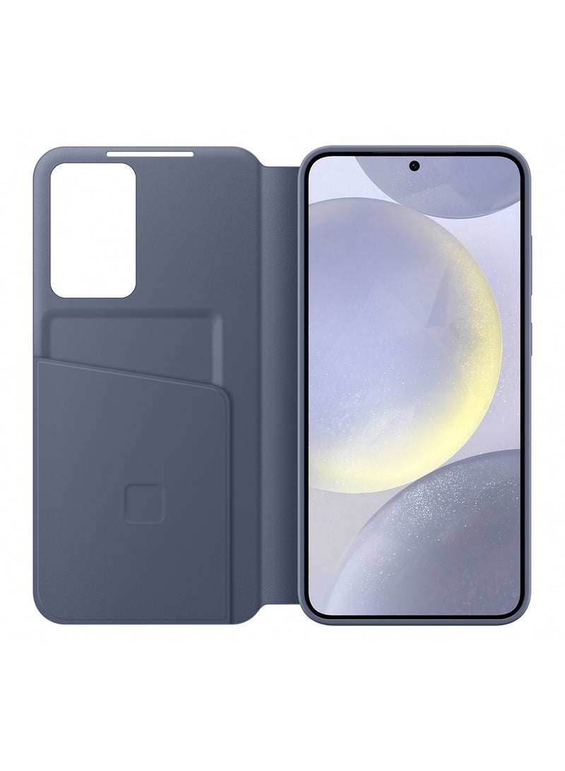 Samsung Galaxy S24+ Smart View Wallet Case Dark Violet - Image 3