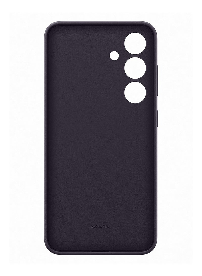 Samsung Galaxy S24 Vegan Leather Case Violet  - Image 4