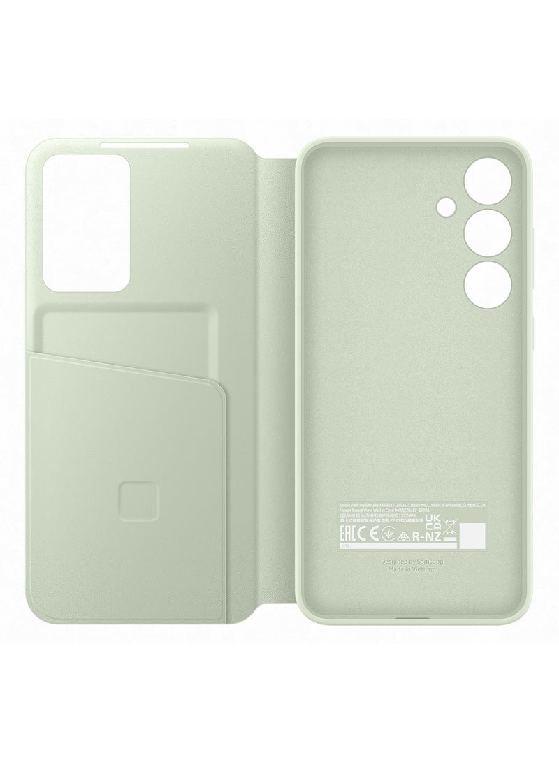 Samsung Galaxy S24+ Smart View Wallet Case Light Green  - Image 5