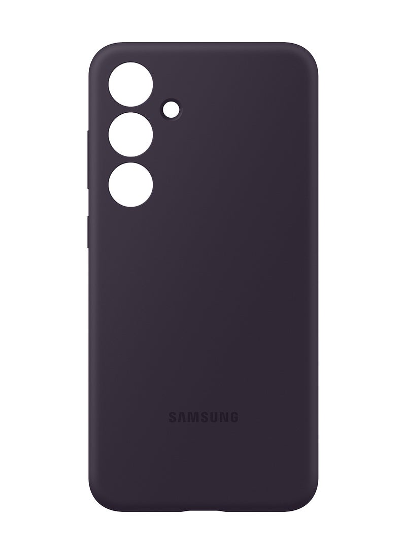 Samsung Galaxy S24+ Silicone Case Dark Violet  - Image 4