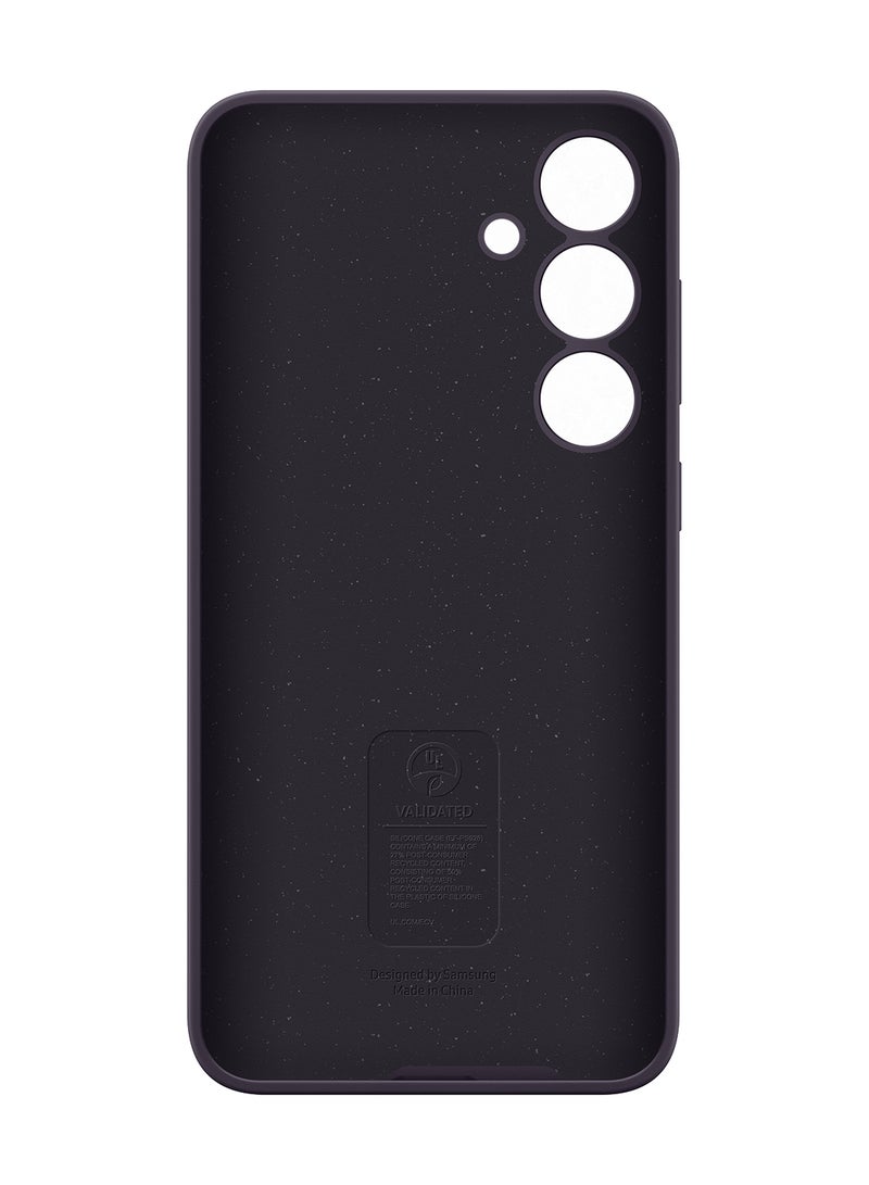Samsung Galaxy S24+ Silicone Case Dark Violet  - Image 5
