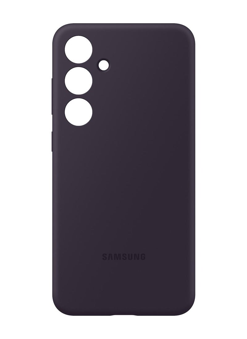 سامسونج حافظة سيليكون لهاتف جالاكسي S24+ بنفسجي داكن - Image 4