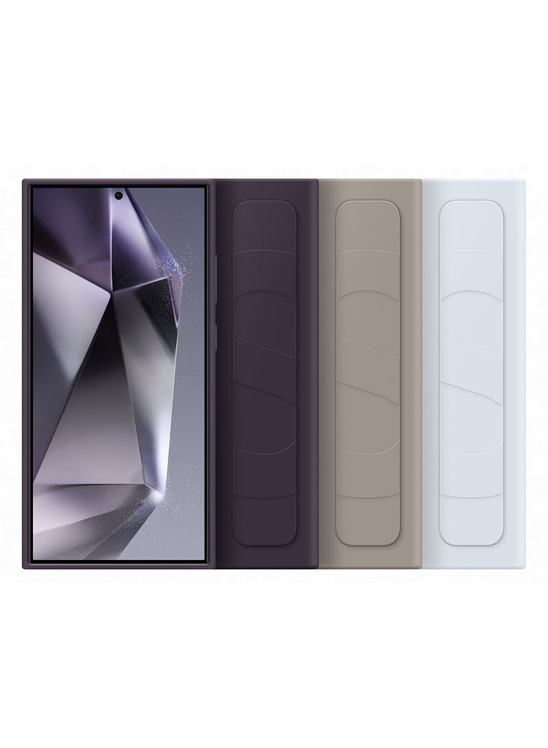 Samsung - Galaxy S24 Ultra Standing Grip Case Taupe - Image 1