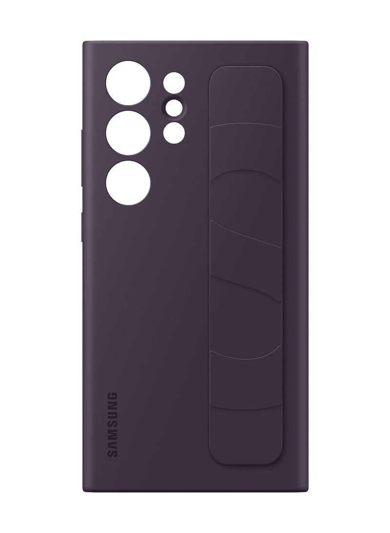 Galaxy S24 Ultra Standing Grip Case Dark Violet