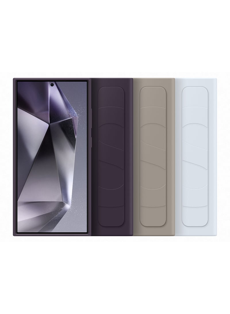 Galaxy S24 Ultra Standing Grip Case Dark Violet