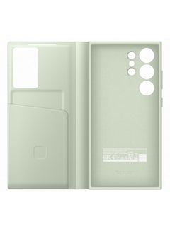 Samsung Galaxy S24 Ultra Smart View Wallet Case Light Green  - Image 5