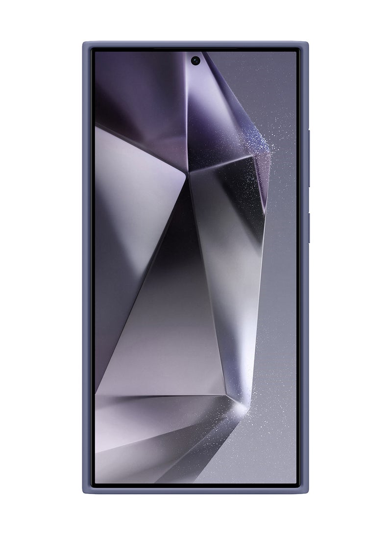 Samsung Galaxy S24 Ultra Silicone Case Violet - Image 2