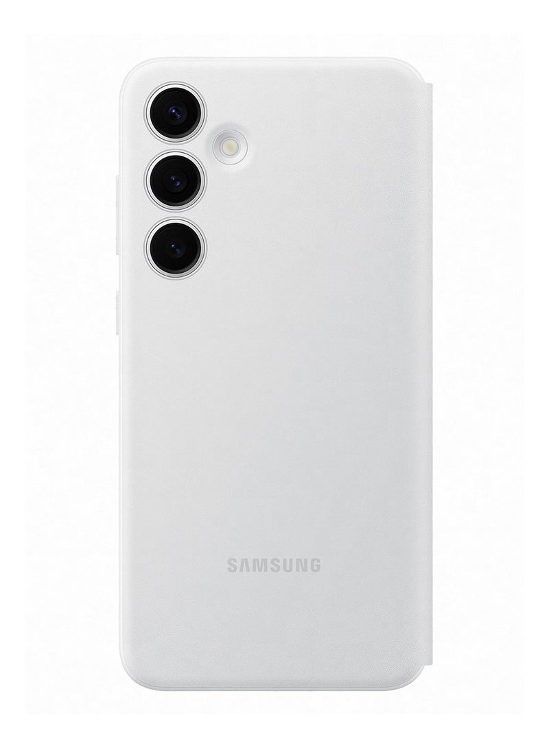 Samsung - Galaxy S24+ Smart View Wallet Case White - Image 1