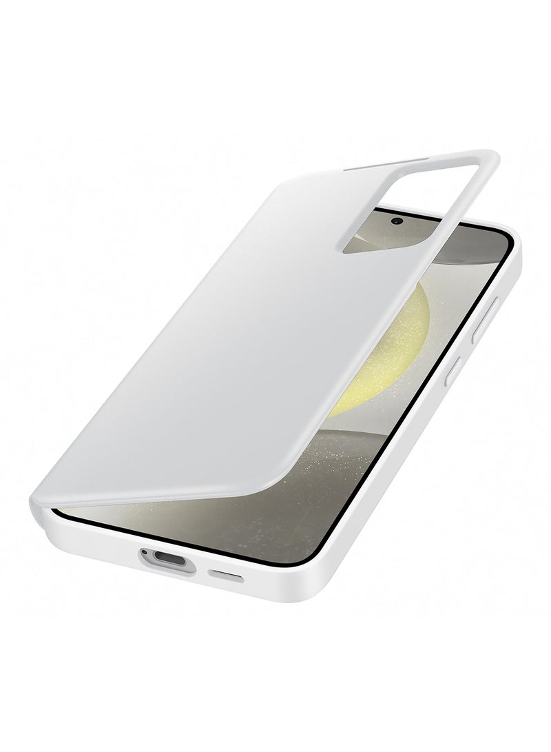 Samsung - Galaxy S24+ Smart View Wallet Case White - Image 1