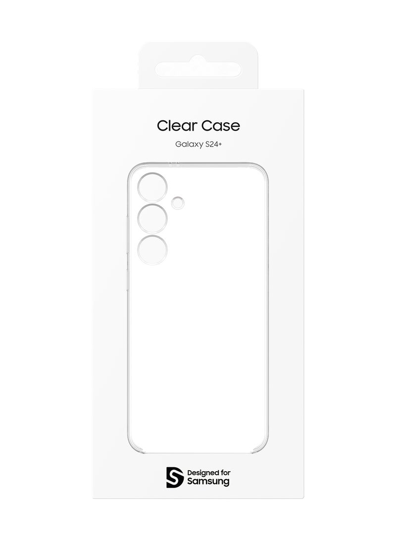 سامسونج حافظة جالاكسي S24+ شفافة - Image 5