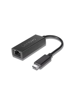 Lenovo Usb-c To Ethernet Adapter Black  - Image 2