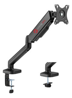 GameOn GO-5336 Single Monitor Arm for Gaming and Office Use Fits 17 to 32 Inches Screens Each Arm Supports Up to 9 KG Matte Black  - Image 2