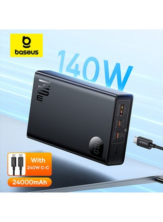 باور بانك 140 وات شاحن محمول PD3.1+ QC4.0 شحن سريع 3 منافذ لبطارية الكمبيوتر المحمول LED عرض USB C حزمة بطارية لأجهزة MacBook/Dell/iPhone 15/14/13/Samsung/iPad/Steam Deck وغيرها الكثير - pnsku/N70035671V/45/_/1736264290/65a182e4-1432-4a29-b460-8e439248b23a