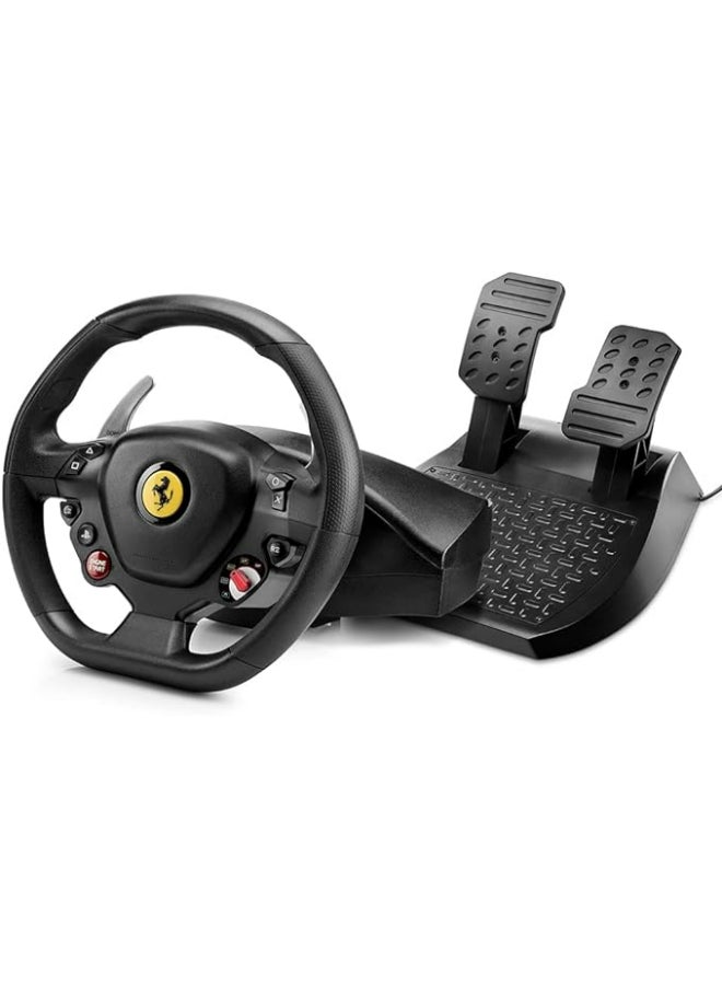 THRUSTMASTER T80 RW Ferrari 488 GTB Steering Wheel - Realistic Driving Experience for PlayStation - Become the King of the Track - PC/PS4/PS5 - Image 1
