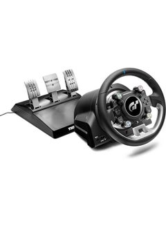 Thrustmaster T-GT II, Racing Wheel with Set of 3 Pedals, PS5, PS4, PC, Real-Time Force Feedback, Brushless 40-Watt Motor, Dual-Belt System, Magnetic Technology, Interchangeable Wheel - pnsku/N70035709V/45/_/1704717481/c37936f7-3d8f-4661-b7eb-743d26806d1e