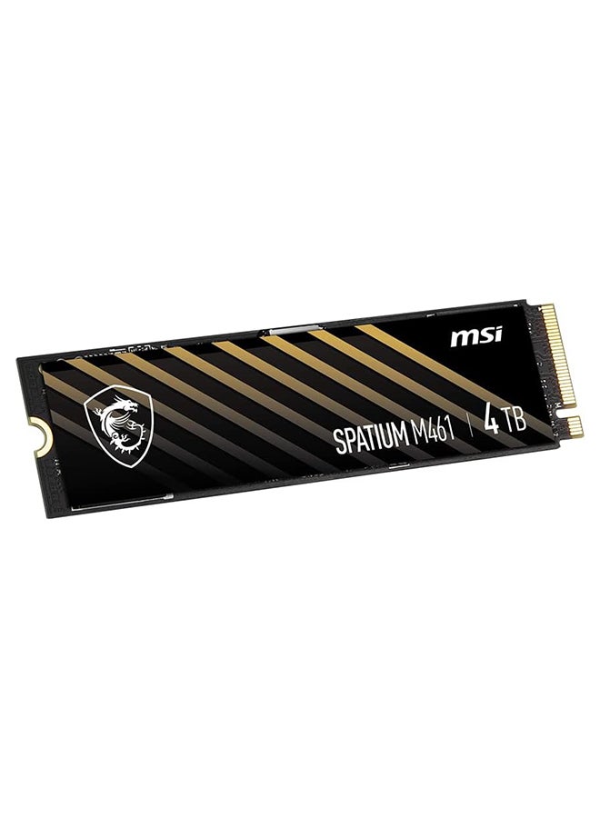 MSI SPATIUM M461 PCIe 4.0 NVMe M.2 4TB Internal SSD PCIe Gen4 NVMe (SPATIUM M461 PCIe 4.0 NVMe M.2 4TB) 4 TB  - Image 4
