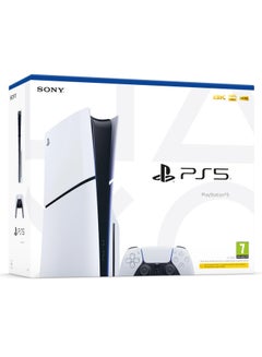 PlayStation 5 Slim Console Disc Version (International Version) 2023 Model With White Controller