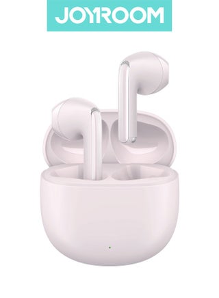 JR-FB1 In-Ear True Wireless Bluetooth 5.3 Earphones DNS Call Noise Reduction 65ms Low Latency Fast Charging IP54 Waterproof With Charging Box and Protective Case Morandi Pink Pink - pnsku/N70035743V/45/_/1704715235/5a912a76-1a39-4390-989f-c5cdd785ae05