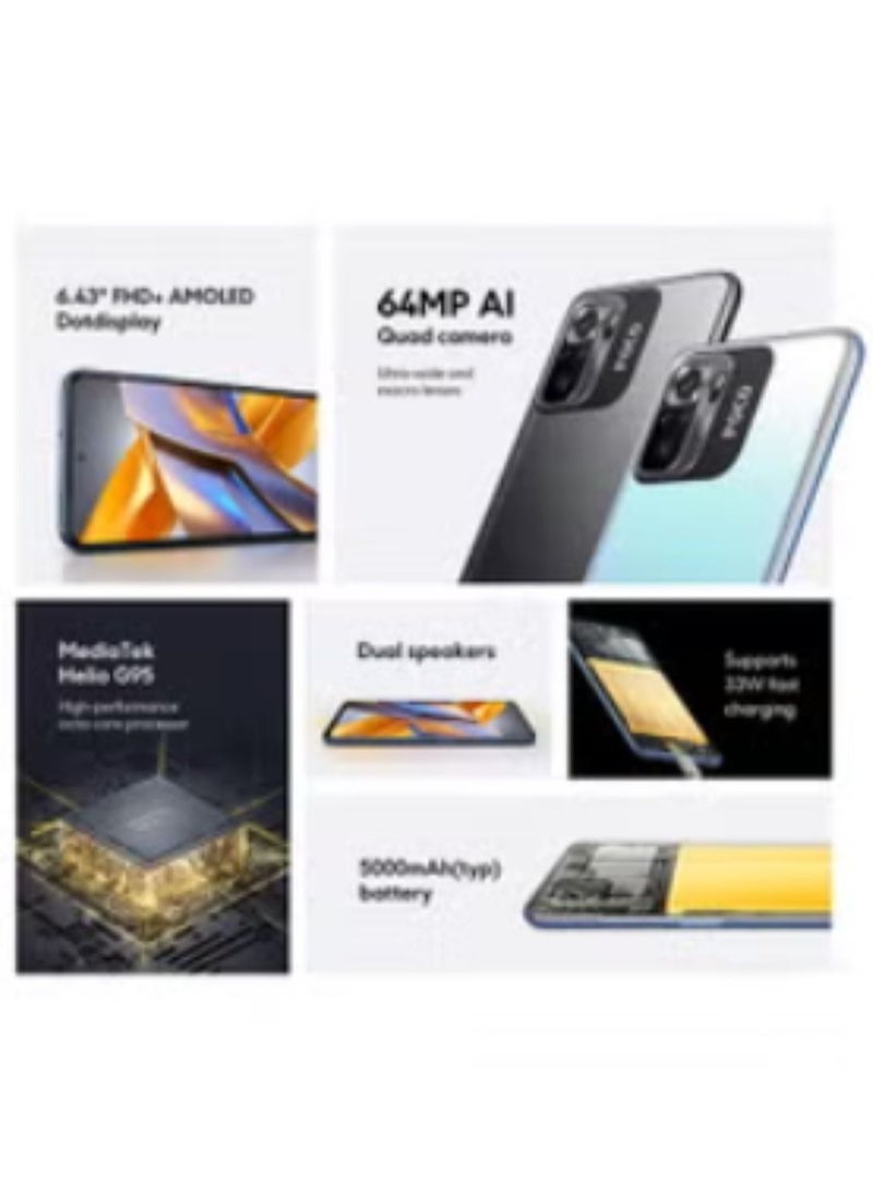 Xiaomi POCO M5s Dual SIM Grey 8GB RAM 256GB 4G - Global Version - Image 4