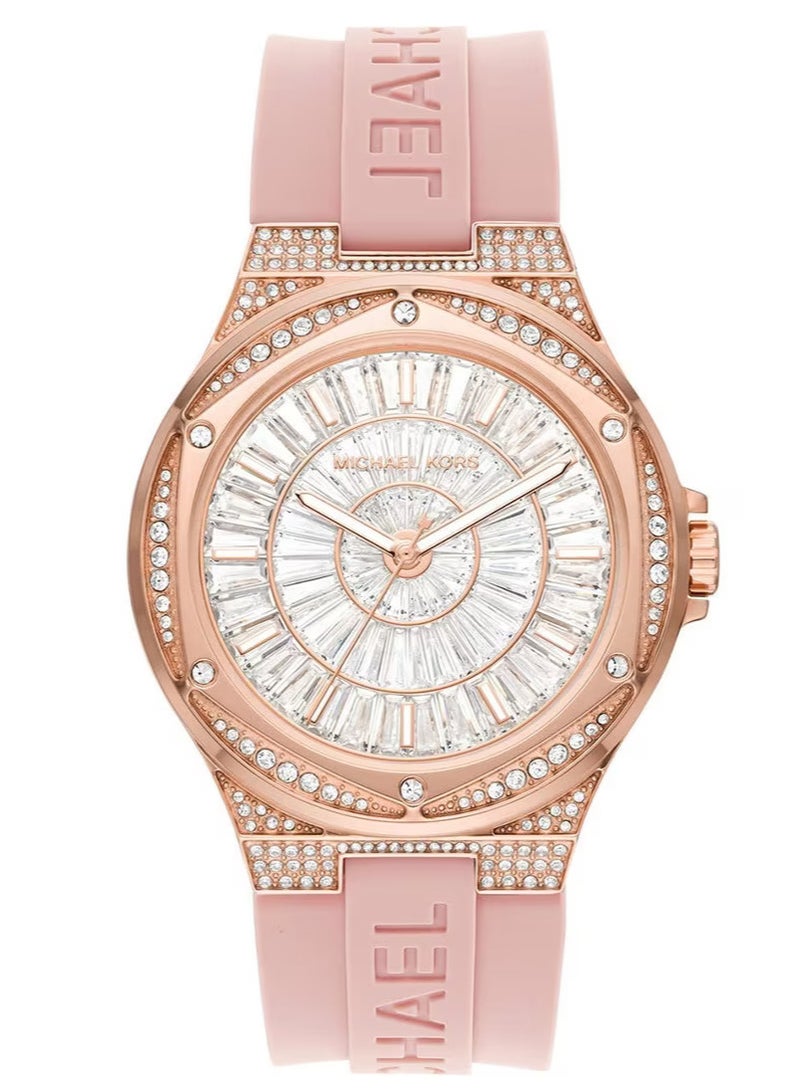 Michael Kors Women's Michael Kors Lennox Analog White Dial Watch MK7334 - Image 1