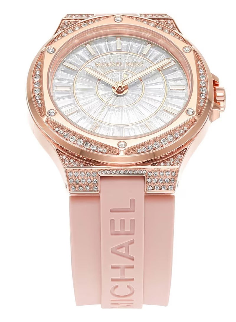 Michael Kors Women's Michael Kors Lennox Analog White Dial Watch MK7334 - Image 3
