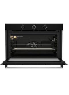 Beko Built-in Gas Oven With Gas Grill - 90 Cm - 2 Fans - Gas Grill - 96 Litres BBWHT12104BS Black  - Image 2