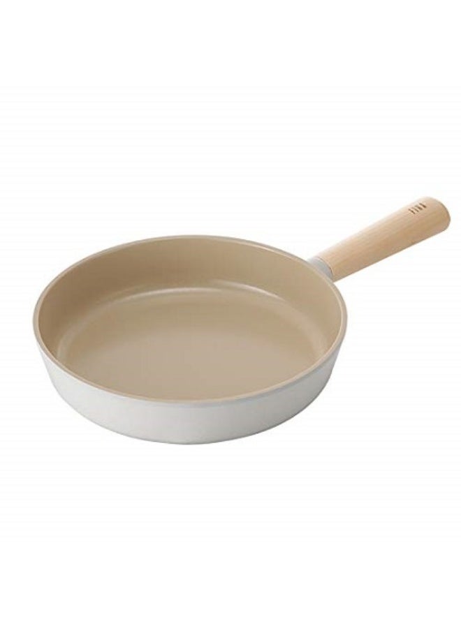 Neoflam Neoflam Fika Induction Non stick Frying Pan Beige 28cm - Image 1