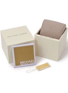 Michael Kors Women's Women's Lennox Stainless Steel Quartz Watch With Silicone Strap 24 Model MK7248 White  - Image 5