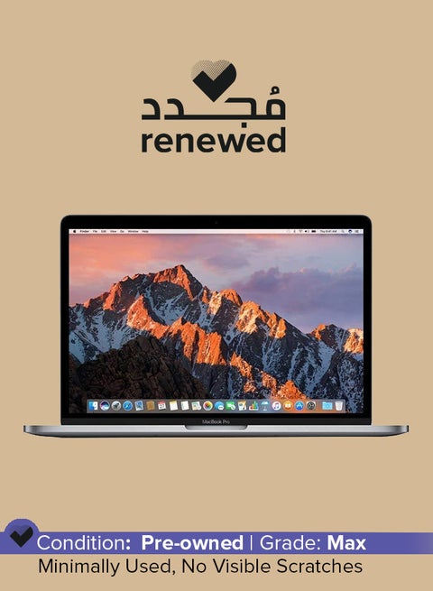 Renewed -  MacBook Pro 2017 With 13-Inch Display,A1706 MPXV2LL/A/Core i5/8GB RAM/256GB SSD/MacOS 10.14 Mojave English Space Gray