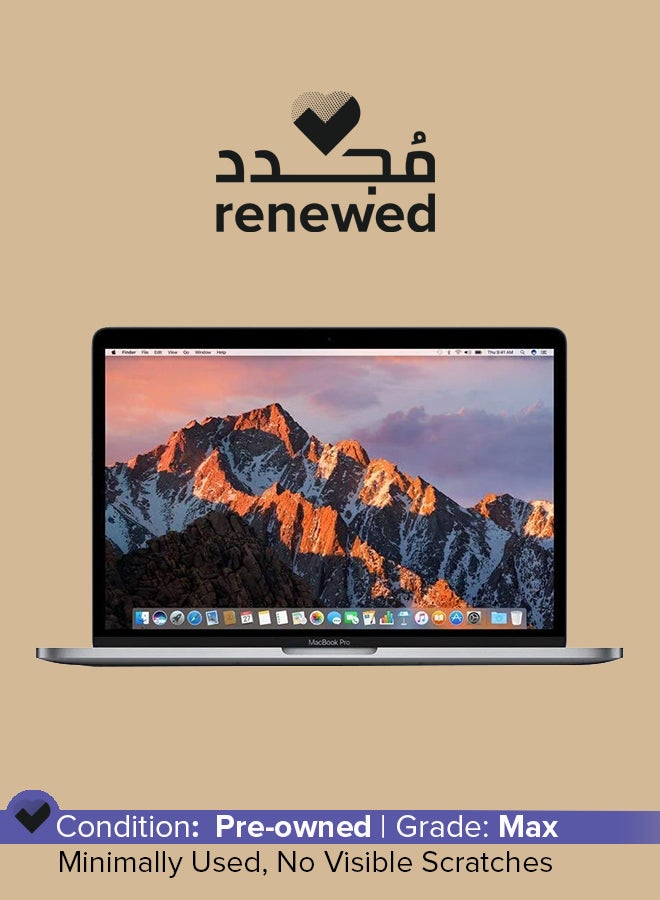 Apple - Renewed -  MacBook Pro 2017 With 13-Inch Display,A1706 MPXV2LL/A/Core i5/8GB RAM/256GB SSD/MacOS 10.14 Mojave English Space Gray - Image 1