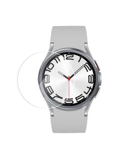 MARGOUN Samsung Galaxy Watch6 Classic 43Mm Screen Protector Waterproof Tempered Glass Screen Protector High-Definition Transparent Film Hydrophobic And Oleophobic Screen Clear  - Image 1