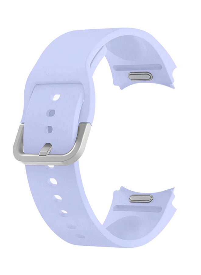 MARGOUN Samsung Galaxy Watch 6/6 Classic 20Mm Silicone Band Flexible And Durable Replacement Sport Strap Light Blue - Image 3