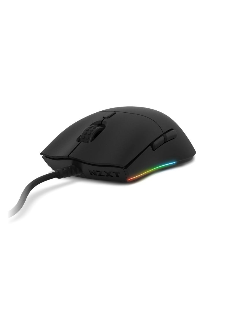 NZXT Lift Black Lightweight Symmetrical Wired Mouse  - Image 1