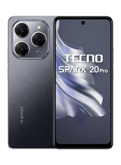TECNO Spark 20 Pro Dual SIM Moonlit Black 12+9GB RAM 256GB 4G - Middle East Version  - Image 1