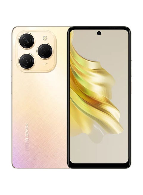 هاتف Spark 20 Pro ثنائي الشريحة بلون Sunset Blush وذاكرة وصول عشوائي (RAM) سعة 8+8 جيجابايت وذاكرة داخلية سعة 256 جيجابايت ويدعم تقنية 4G - إصدار الشرق الأوسط