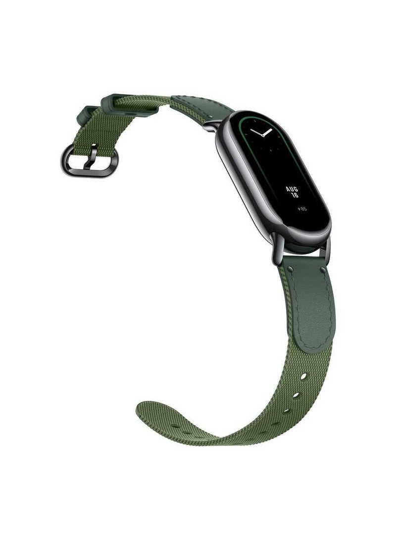 Band Braided Strap – Green | Compatible with Band 8 (Model BHR7306GL) Green - pnsku/N70035989V/45/_/1704781868/3383eeec-7e67-4a02-84fd-2c5b737b5384