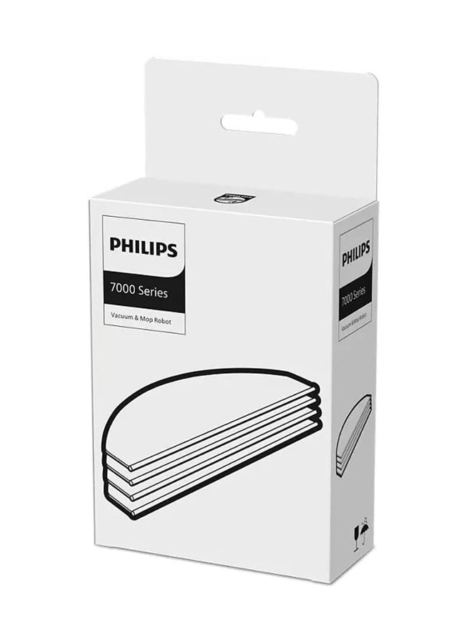 Philips Mop Pads For HomeRun 7000 Robots XV1470/00/XU7100/XU7000 Blue  - Image 3
