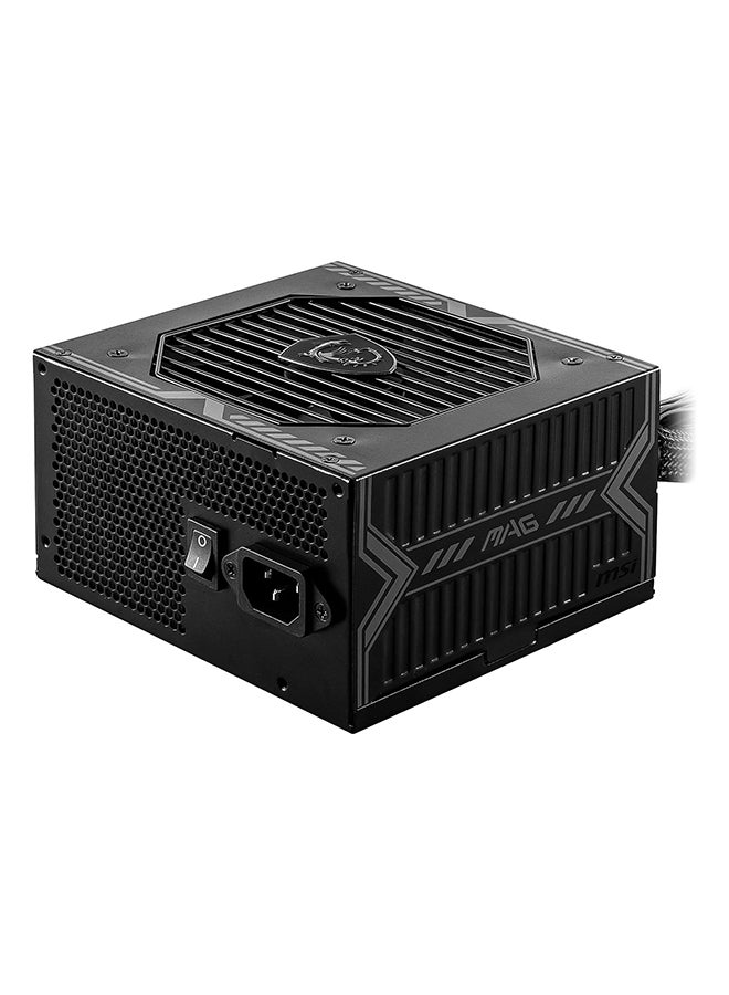 MSI MAG A650BN 650W 80Plus Bronze ATX Power Supply, DC-DC Circuit Design, 120 mm Fan Size, Active PFC, 100-240Vac, ATX Compatibility| 306-7ZP2B18-CE0 Black  - Image 1