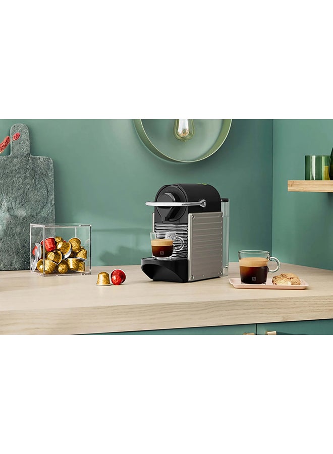 Nespresso - Pixie D Espresso Coffee Machine 0.7 L 1260 W C61-ME-RE-NE Titan Grey - Image 1