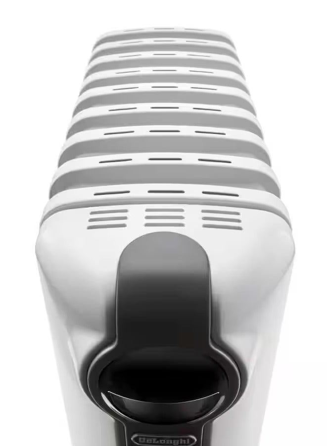 De'Longhi Radia S Full Room Mechanical Radiator Heater 7 Fin 3 Speeds Cover 45 m Room 1500 W TRRS0715 White - Image 2