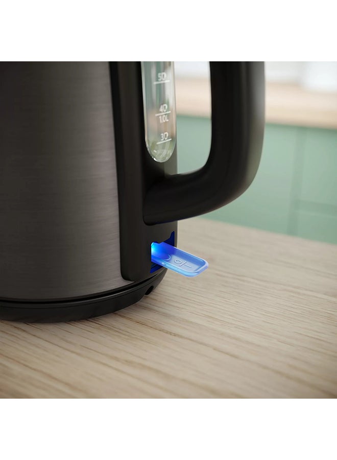 Philips - 5000 Series Electric Kettle 1.7 L 2200 W HD9352/31 Black/Copper - Image 1