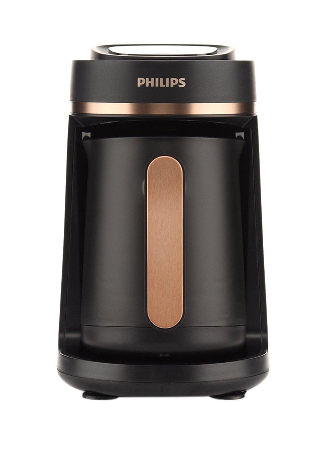 Philips Series 5000 Turkish Coffee Maker 0.28 L 735 W HDA150/62 Black/Brushed Copper  - Image 1