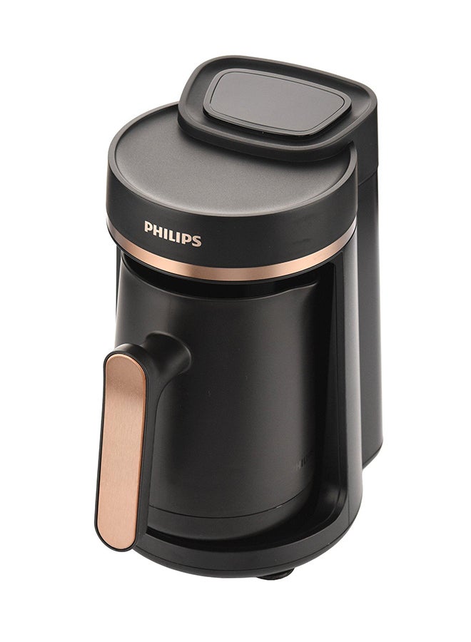 Philips Series 5000 Turkish Coffee Maker 0.28 L 735 W HDA150/62 Black/Brushed Copper  - Image 2