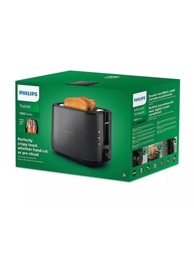 Philips - 5000 Series Toaster 950 W HD2650/31 Black/Copper - Image 1