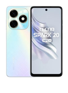 TECNO Spark 20 Dual Sim Cyber White 8Gb Ram 256Gb 4G  - Image 1