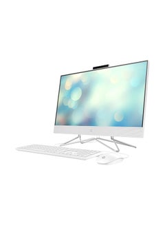 HP 2023 Newest All-in-One 24-Inch Desktop, Core i7-1255U Processor/16GB RAM/1TB SSD/Intel Iris Xe Graphics/Windows 11 Free BT Headset English Starry white  - Image 3