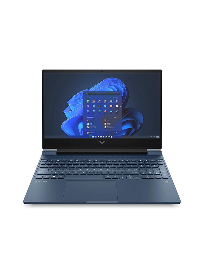 (Upgraded Version) Victus Gaming Laptop With 15.6-Inch Display, Core i5 Processor/8GB RAM/512GB SSD/4GB NVIDIA GeForce RTX 2050 Graphics Card/Windows 11 Home / Blue English/Arabic Blue