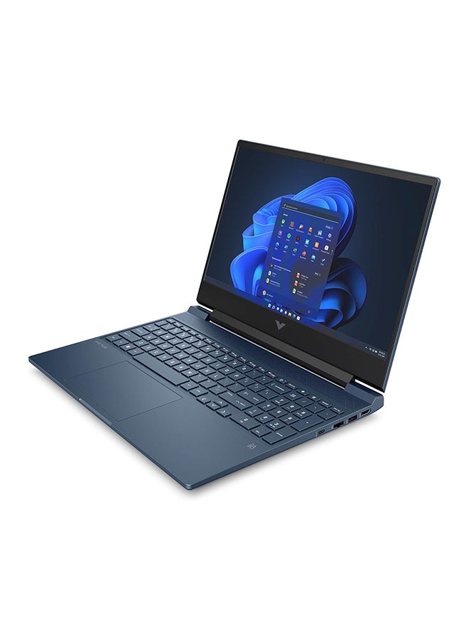 HP - Victus Gaming Laptop With 15.6-Inch Display, Core i5 Processor/8GB RAM/512GB SSD/4GB NVIDIA GeForce RTX 2050 Graphics Card/Windows 11 Home English/Arabic Blue - Image 1