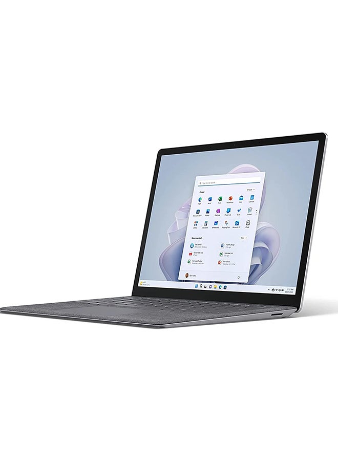 Microsoft - Surface Laptop 5 With 13.5-Inch Display, Core i5-1235U Processor/8GB RAM/256GB SSD/Intel Iris Xe Graphics/Windows 11 English Platinum - Image 1