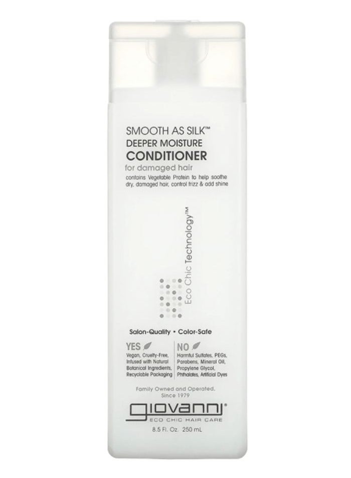 Giovanni Smooth As Silk Deeper Moisture Conditioner - Clear 250ml - Image 1
